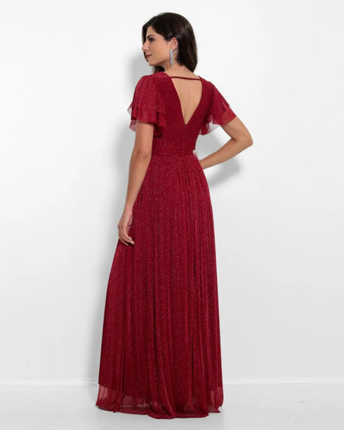 Vestido Manguinha Lurex PETRA FINA