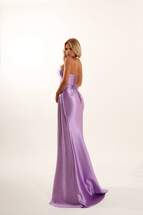 Vestido tomara que caia com corpete