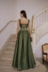 VESTIDO ACETINADO PRINCESA
