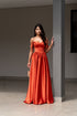 VESTIDO ACETINADO PRINCESA