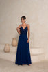 VESTIDO DECOTE V RENDA BORDADO