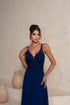 VESTIDO DECOTE V RENDA BORDADO