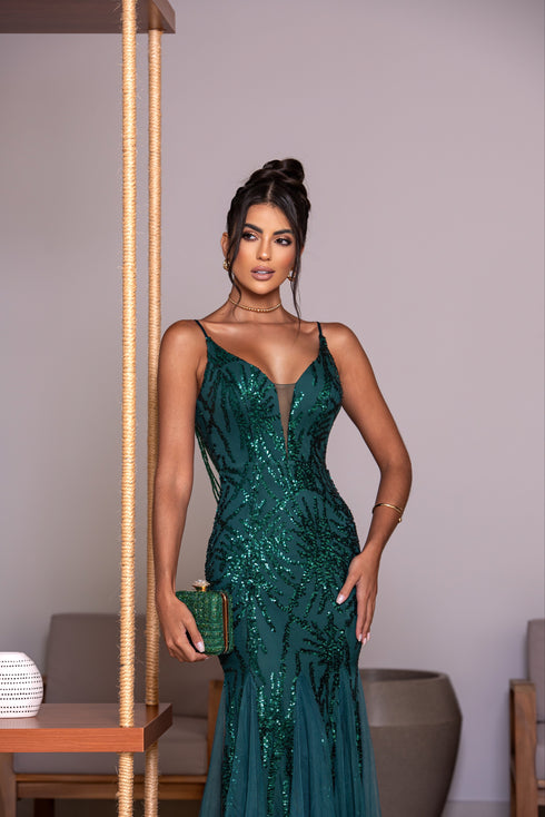 VESTIDO ALCINHA SEREIA COSTAS TRABALHADA VESTIDO IMPORTADO PETRA FINA