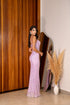 VESTIDO PAETE CORPETE PEDRINHAS