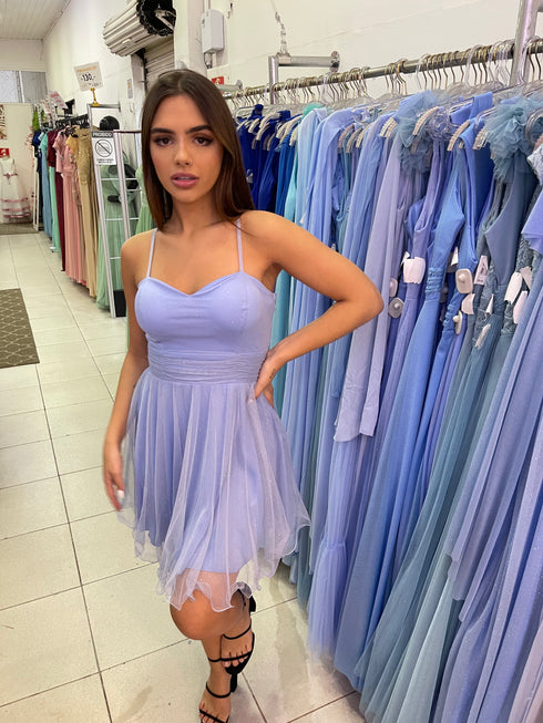 VESTIDO DE ALCINHA ACINTURADO PETRA FINA