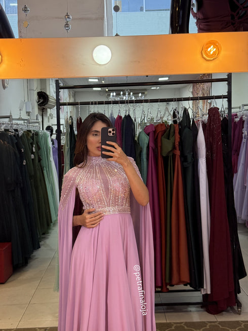 VESTIDO PEDRARIA CAPA VESTIDO DE FESTA PETRA FINA