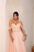 VESTIDO OMBRO A OMBRO PEDRARIA