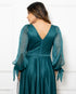 Vestido Manga Longa Três Listras