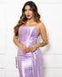 Vestido tomara que caia com corpete