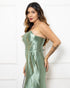 Vestido tomara que caia com corpete