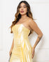 Vestido tomara que caia com corpete