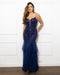 VESTIDO ALCINHA DECOTE V SAIA CAMADAS
