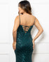 VESTIDO DE ALCINHA DECOTE V