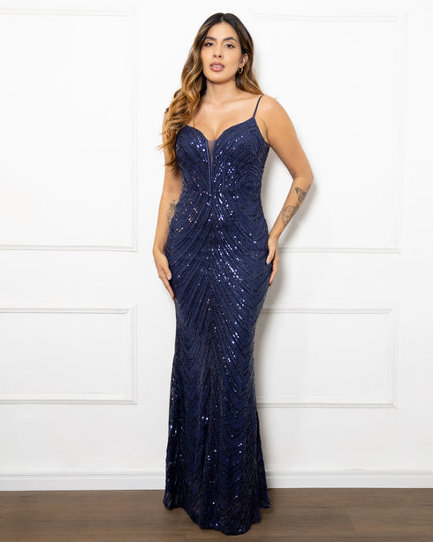 VESTIDO DE ALCINHA DECOTE V