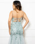VESTIDO ALCINHA DECOTE V SAIA CAMADAS