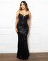 VESTIDO ALCINHA DECOTE V OMBRO MISSANGAS