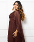 Vestido Manga Morcego Liso
