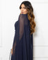 VESTIDO MODELO CAPA ALÇA BRILHO