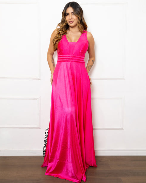 Vestido Três Listras Prada