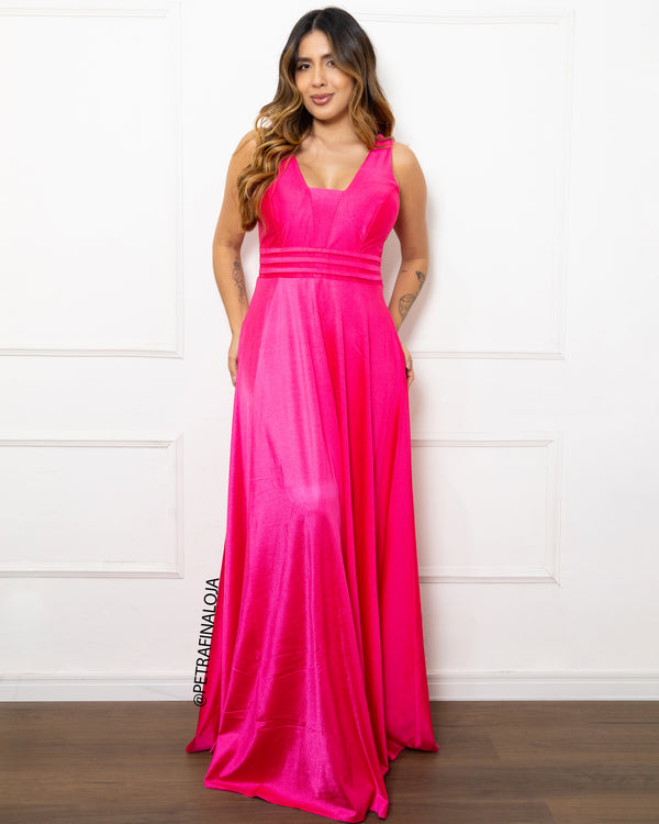Vestido Três Listras Prada