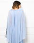 Vestido Manga Morcego Liso