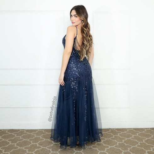 VESTIDO ALCINHA SEREIA COSTAS TRABALHADA VESTIDO IMPORTADO PETRA FINA