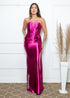 Vestido Tomara que Caia Corpete da Petra Fina - FUCSIA