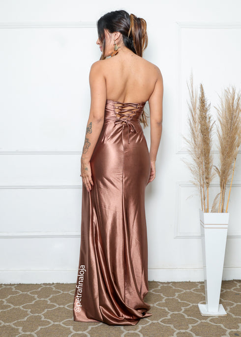 VESTIDO TOMARA Q CAIA CORPETE