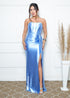 Vestido Tomara que Caia Corpete da Petra Fina - AZUL SERENITY