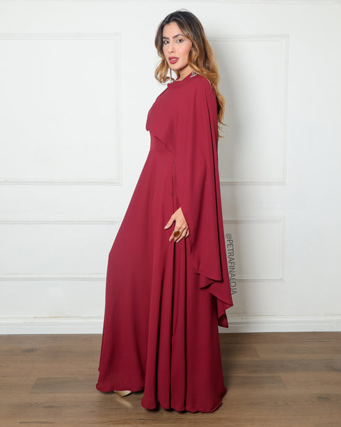 Vestido Capa Chiffon da Petra Fina