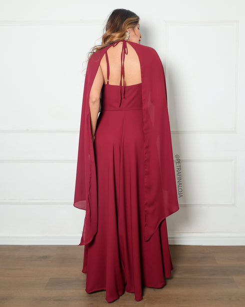 Vestido Capa Chiffon da Petra Fina