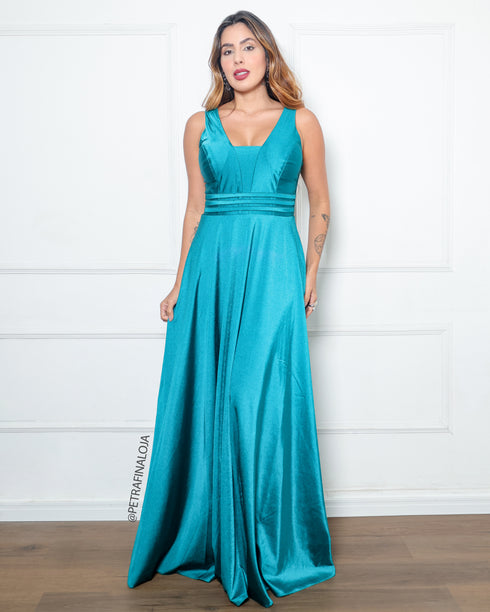 VESTIDO TRES LISTRAS PRADA