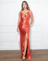 VESTIDO PRADA DECOTE V PREGAS LATERAL