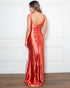 VESTIDO PRADA DECOTE V PREGAS LATERAL