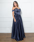 Vestido Acetinado Princesa da Petra Fina