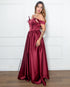 Vestido Acetinado Princesa da Petra Fina
