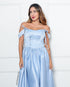 Vestido Acetinado Princesa da Petra Fina