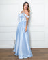 Vestido Acetinado Princesa da Petra Fina