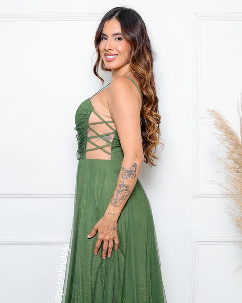 VESTIDO DECOTE LATERAL X