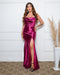Vestido Tomara que Caia Drapeado Lateral da Petra Fina - FUCSIA