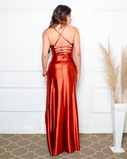 VESTIDO COM BABADO SEREIA