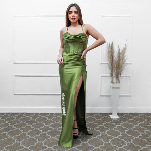 VESTIDO COM BABADO SEREIA