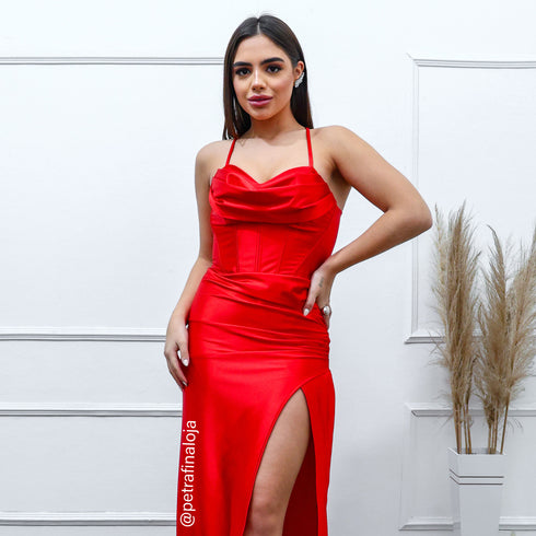 VESTIDO COM BABADO SEREIA