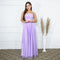 VESTIDO DECOTE LATERAL X PETRA FINA LILAS G