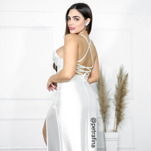 VESTIDO COM BABADO SEREIA