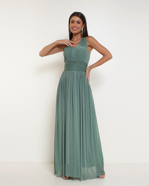 Vestido Multiformas Tule VESTIDO LONGO PETRA FINA