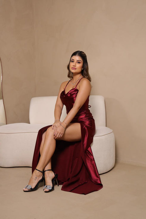 VESTIDO COM BABADO SEREIA