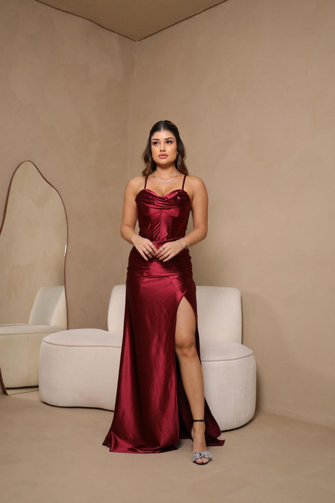 VESTIDO COM BABADO SEREIA