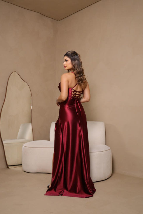 VESTIDO COM BABADO SEREIA