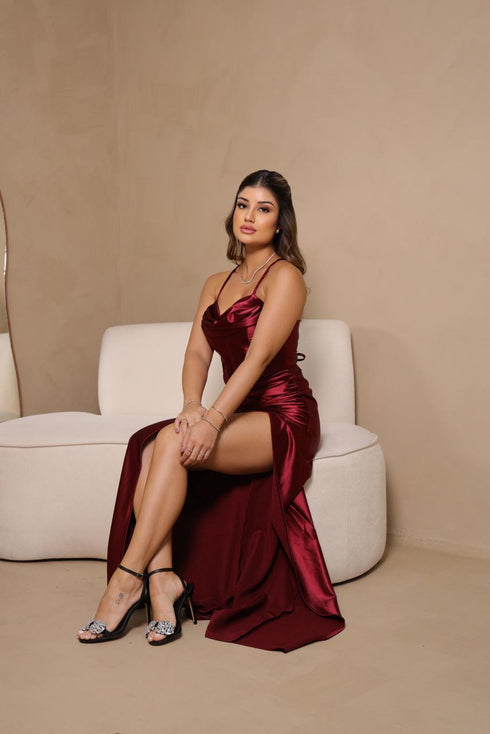 VESTIDO COM BABADO SEREIA